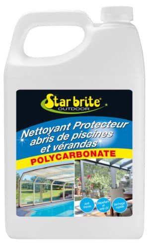 Nettoyant protecteur abris de piscines et vérandas - STARBRITE - 3,7 L