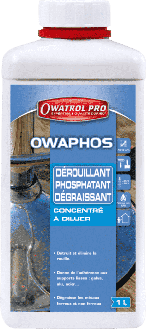 Dérouillant phosphatant Owaphos - OWATROL - 1L