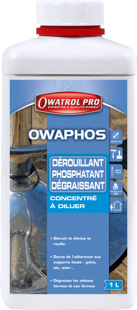 OWAPHOS 1L - Dérouillant phosphatant Owaphos - OWATROL - 1L