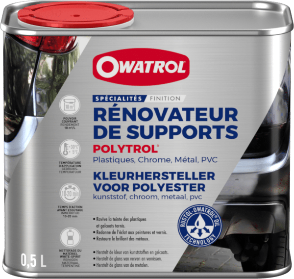 Owatrol POLYTROL 0L5 FR NL - Rénovateur plastiques métal pierre - OWATROL - Polytrol 0.5 L