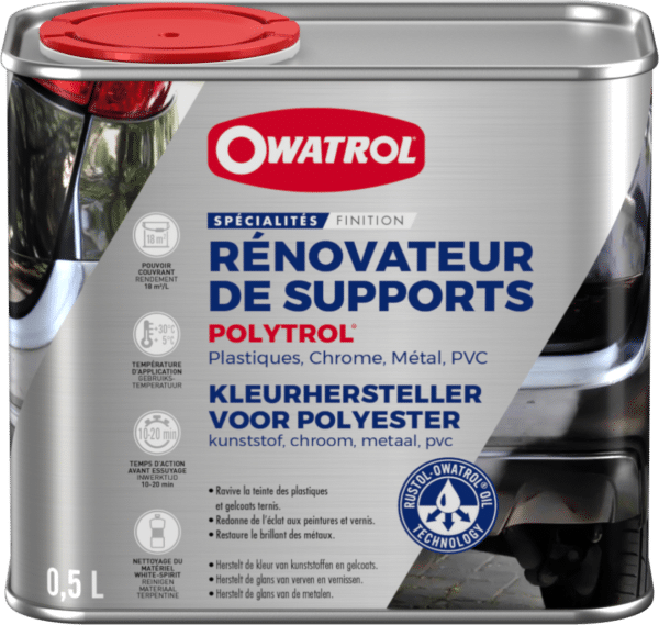Rénovateur pour plastiques, métal et pierre - OWATROL - Polytrol 0.5 L
