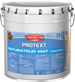 Protext Saturateur protecteur bois  - OWATROL - Acajou brûlé, 20L