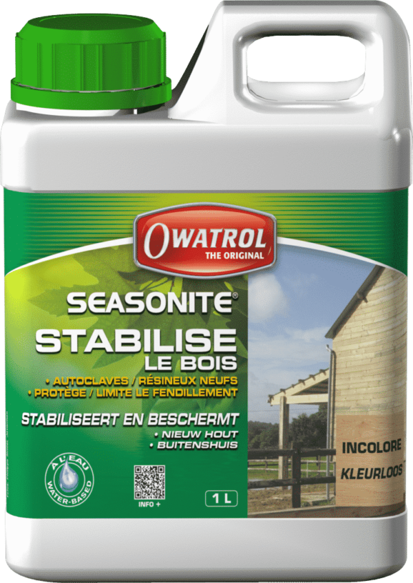 SEASONITE 1 L - SEASONITE® protecteur stabilisateur bois résineux neuf - OWATROL