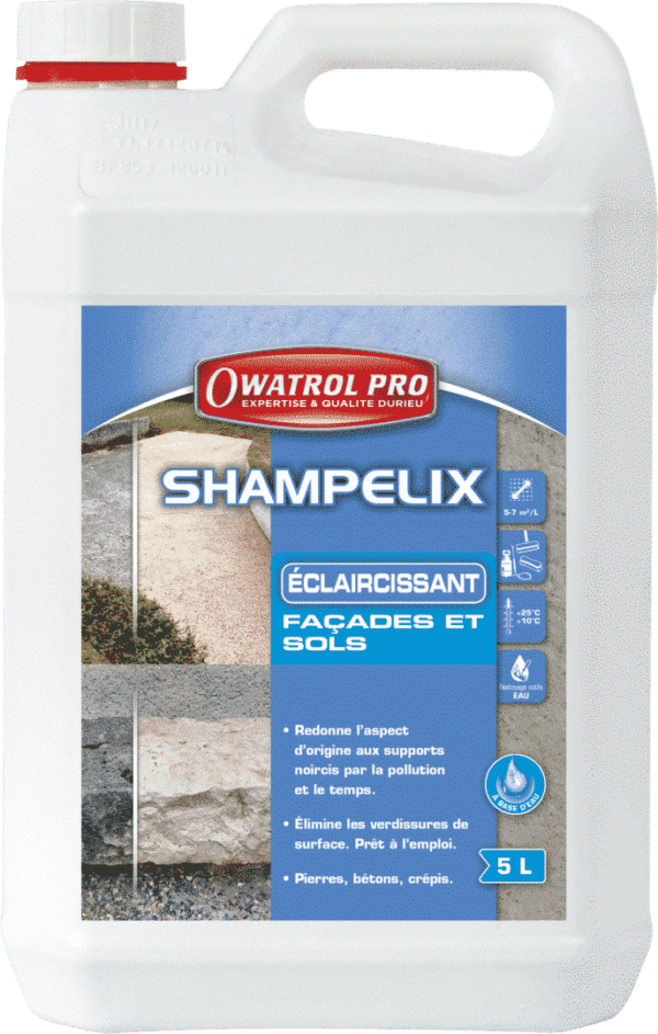 SHAMPELIX - Nettoyant façade Shampelix - OWATROL - 5L