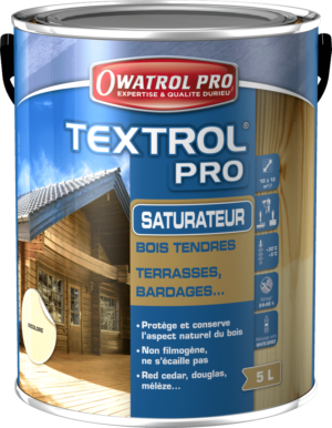 Saturateur bois incolore, teinté - OWATROL - Textrol Pro