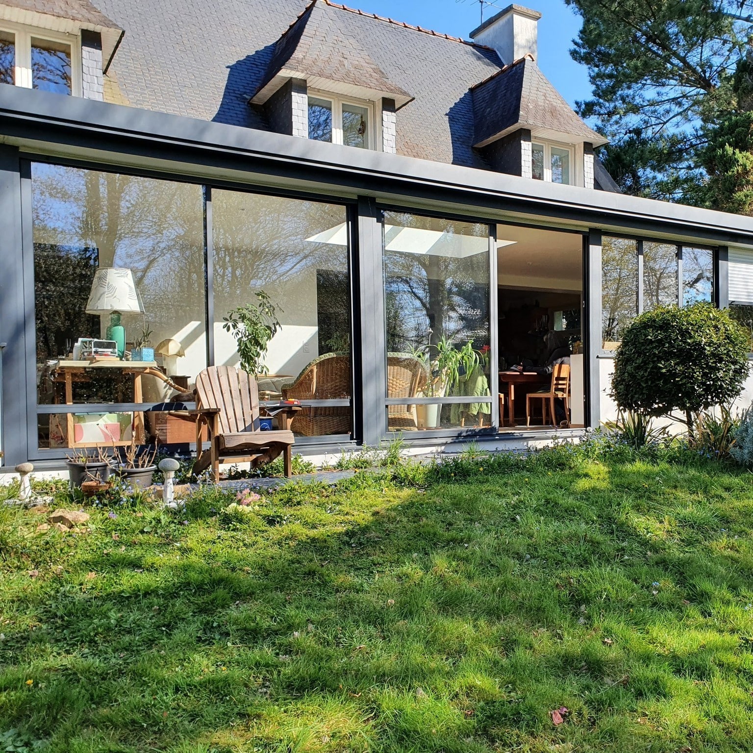 Magnifique avant/après d’une terrasse en Padouk