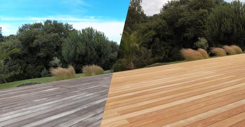 Terrasse nettoyage traitement bois composite Deck Market France