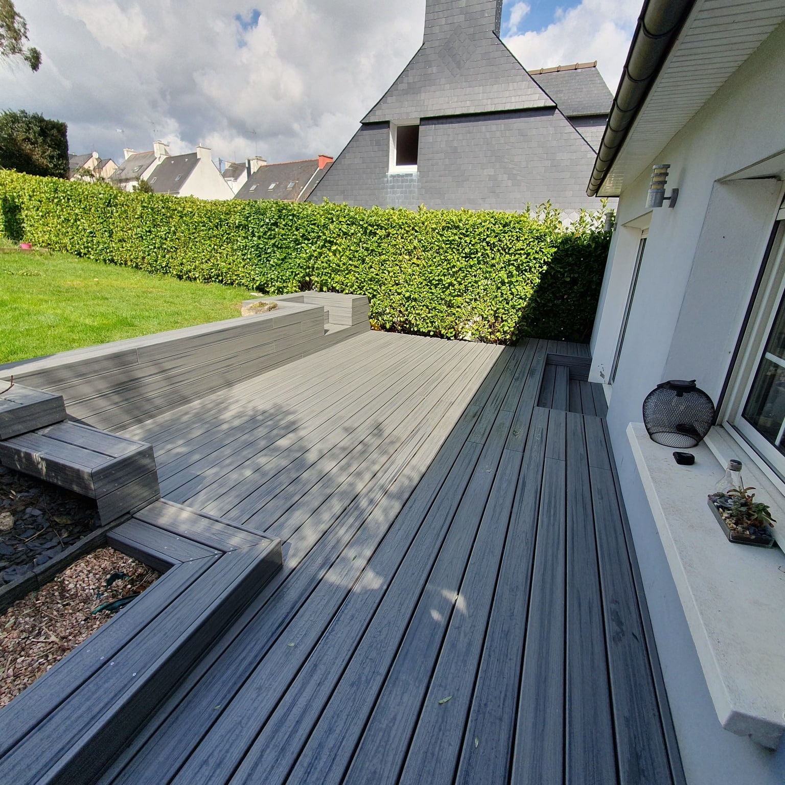 Réalisation d’une terrasse en composite Trex compl…