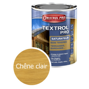 Lot de 6 - Saturateur bois teinté chêne clair–  Textrol Pro
