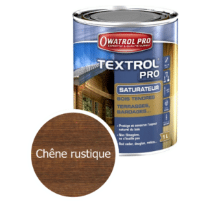 Lot de 6 - Saturateur bois teinté chêne rustique – Textrol Pro