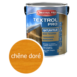 Lot de 6 - Saturateur 1L bois teinté chêne doré – Textrol Pro