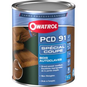 Lot de 6 - Traitement des coupes brun 1L– OWATROL – PCD91