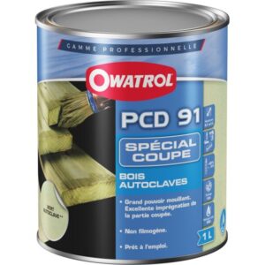 Lot de 6 -Traitement des coupes vert 1L – OWATROL – PCD91