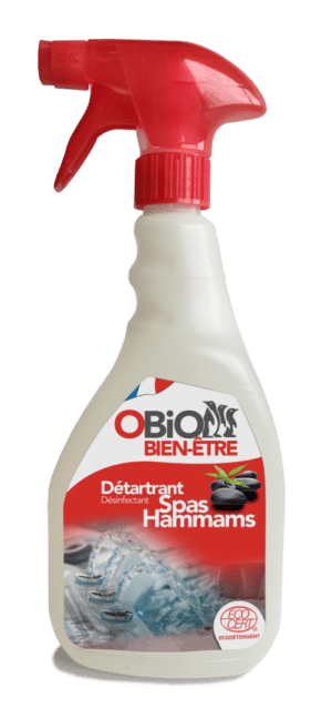 Détartrant spas et hammams O'Bio
