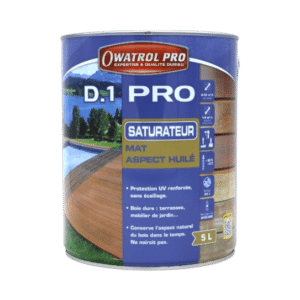 Saturateur incolore, teinté - bois exotiques - D1 Pro - OWATROL