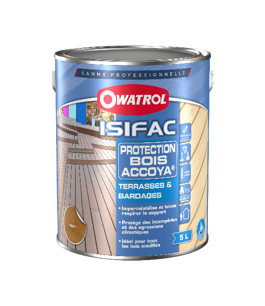 Protection bois modifiés - ISIFAC - Owatrol